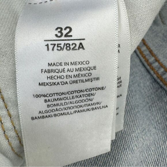 Polo Ralph Lauren Distressed Star Patch Crosby Denim Shorts Blue Size 32 - Picture 10 of 15